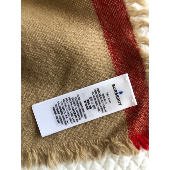 Burberry - Icon Stripe Wool Cashmere Scarf - Picture 11 of 16